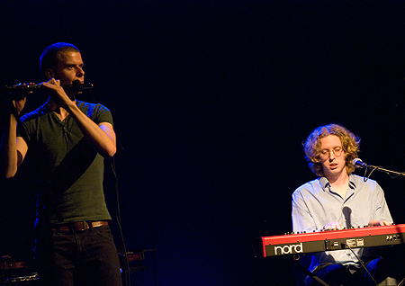 Calum Stewart and Andy May