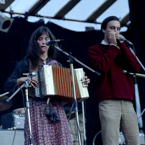 Kate McGarrigle and Chaim Tannenbaum  - July Wkes Festival Chorley 1976