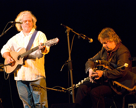 Maartin Allcock and Troy Donockley